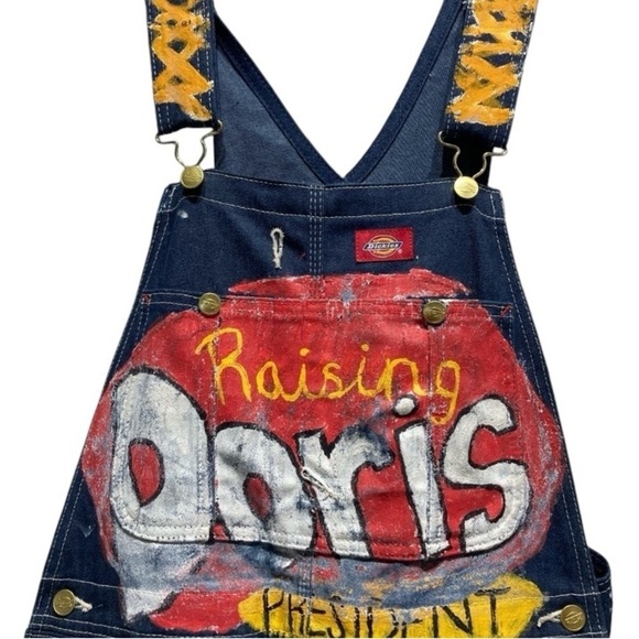 Handpainted Dickies Artist Overalls - Picture 4 of 9